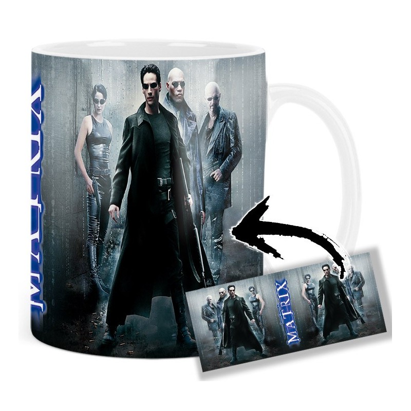 The Matrix Neo Trinity Morfeo Keanu Reeves Mv Mug