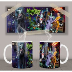 The Munsters Fred Gwynne Yvonne De Carlo Al Lewis Mv Tasse