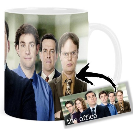 The Office Steve Carell John Krasinski Jenna Fischer Mt Tazza