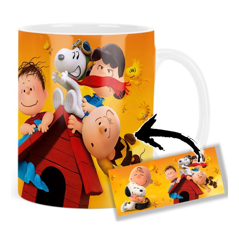 The Peanuts Charlie Brown Snoopy Mv Tazza