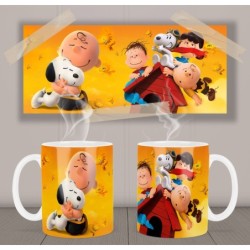 The Peanuts Charlie Brown Snoopy Mv Tazza