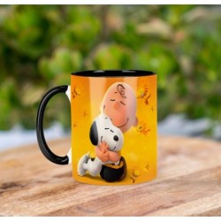 The Peanuts Charlie Brown Snoopy Mv Taza