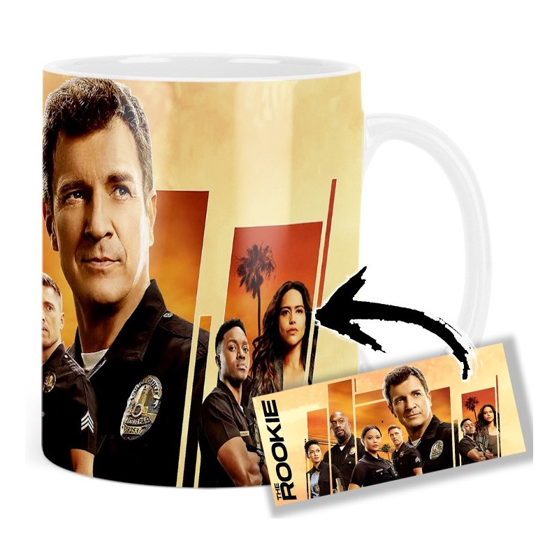 The Rookie Nathan Fillion Richard Jones Melissa O'neil Mv Tazza