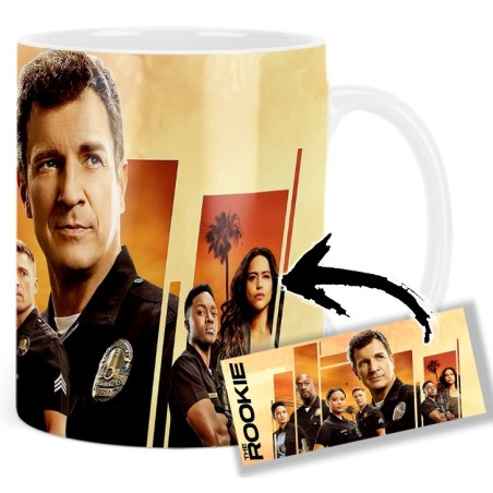 The Rookie Nathan Fillion Richard Jones Melissa O'neil Mv Tazza