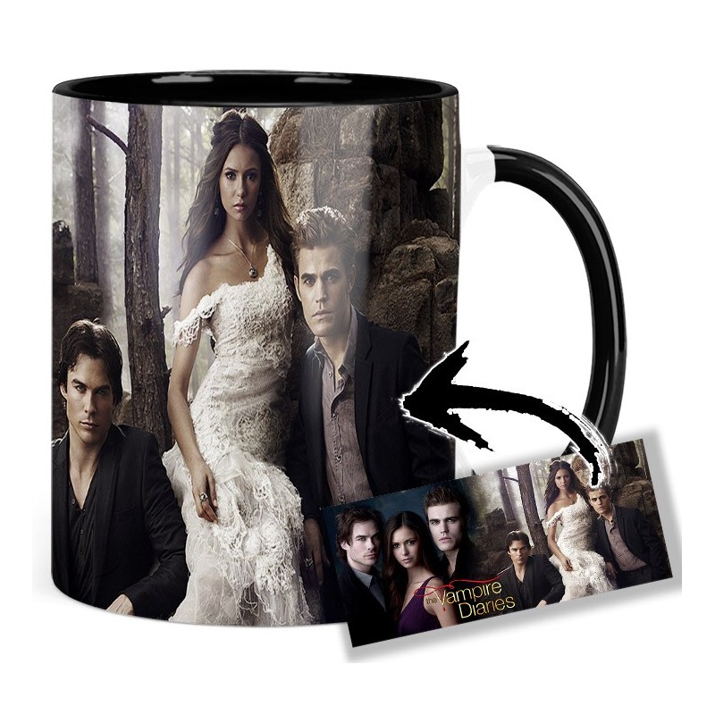 The Vampire Diaries Ian Somerhalder Paul Wesley Nina Dobrev A Mv Tasse