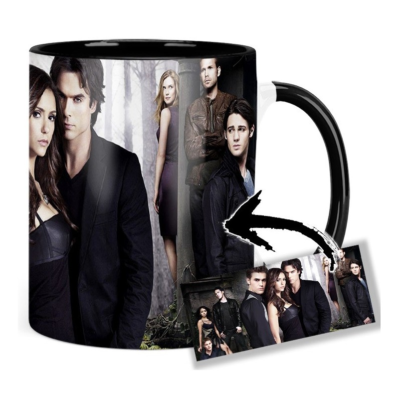 The Vampire Diaries Ian Somerhalder Paul Wesley Nina Dobrev E Mv Taza