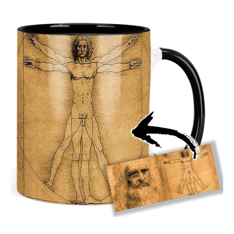 The Vitruvian Man L'uomo Vitruviano Leonardo Da Vinci Mt Taza