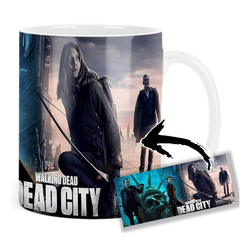 The Walking Dead Dead City Jeffrey Dean Morgan Lauren Cohan Mv Tasse