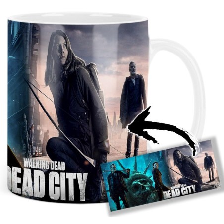 The Walking Dead Dead City Jeffrey Dean Morgan Lauren Cohan Mv Tasse
