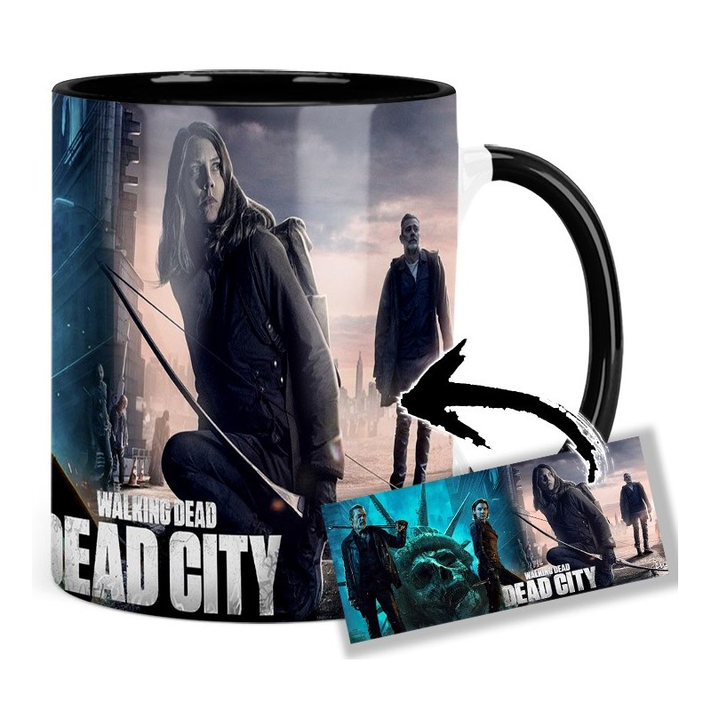 The Walking Dead Dead City Jeffrey Dean Morgan Lauren Cohan Mv Taza