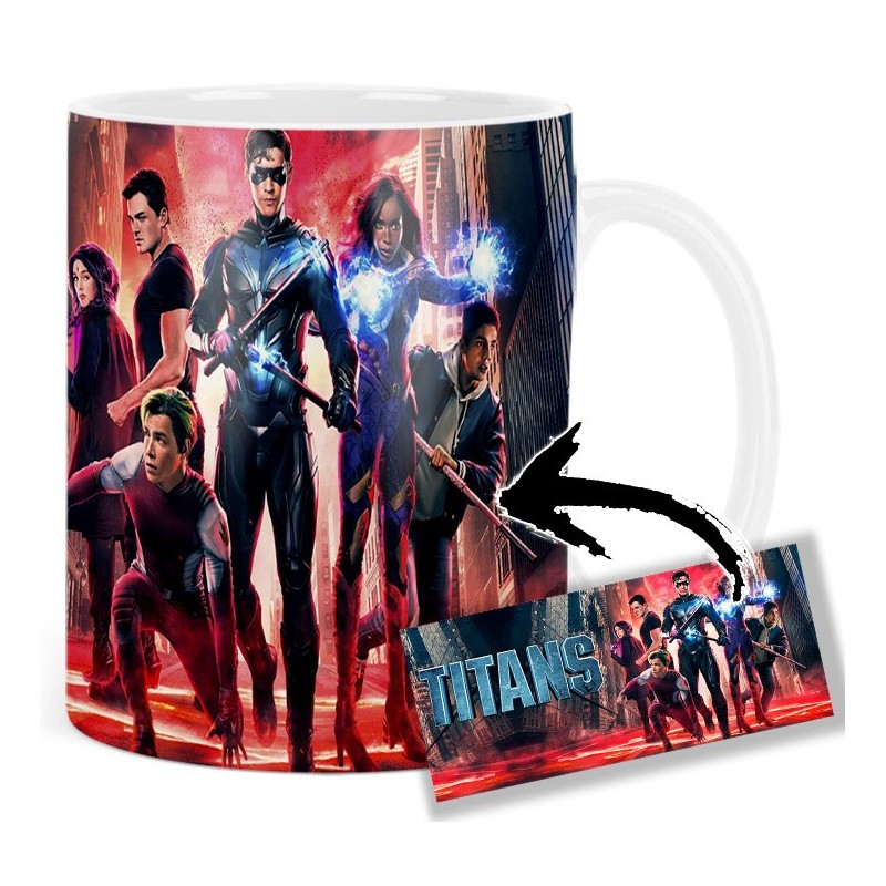 Titans Brenton Thwaites Teagan Croft Joshua Orpin Mv Tasse