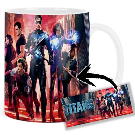 Titans Brenton Thwaites Teagan Croft Joshua Orpin Mv Tasse