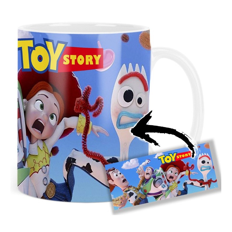 Toy Story Sheriff Woody Buzz Lightyear Jessie Mt Tasse