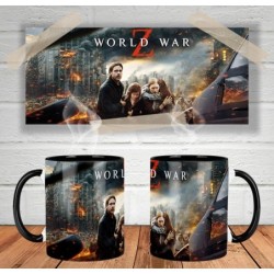 World War Z Brad Pitt Mireille Enos Mt Taza