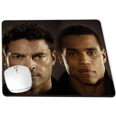 Almost Human Karl Urban Michael Ealy Mt Tapis d'ordinateur
