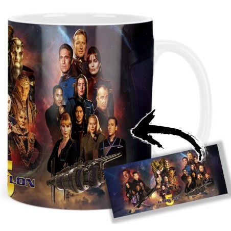 Babylon 5 Bruce Boxleitner Michael O'Hare Mt Tasse