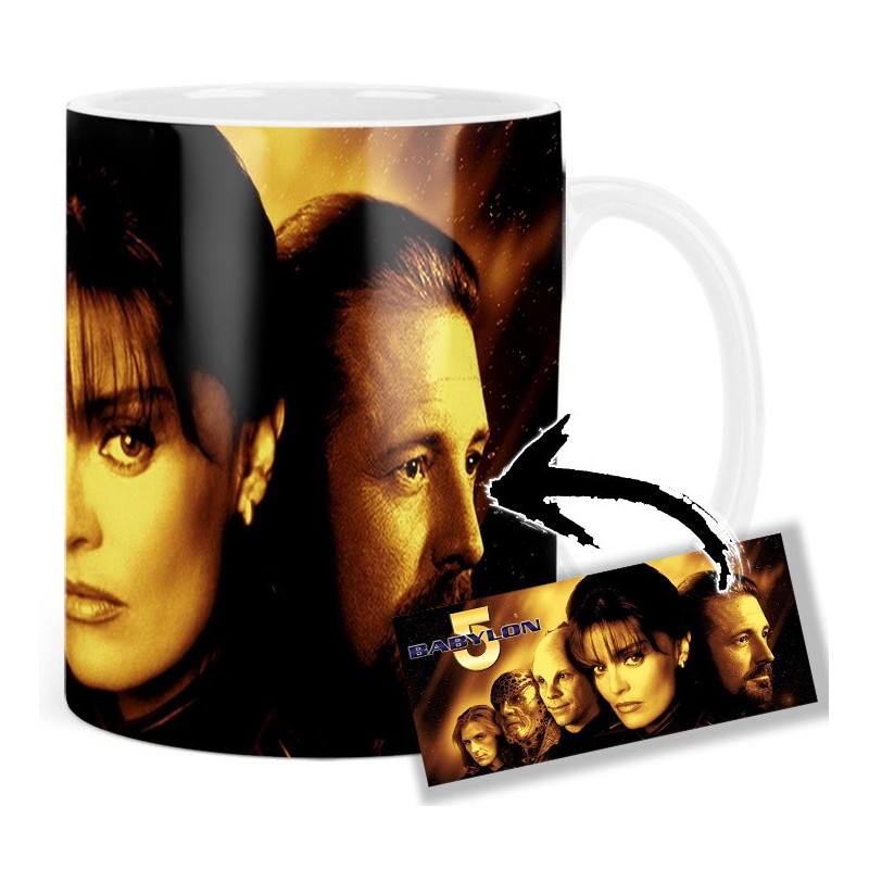 Babylon 5 Bruce Boxleitner Tracy Scoggins Mv Mug