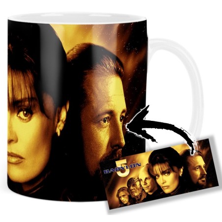 Babylon 5 Bruce Boxleitner Tracy Scoggins Mv Mug
