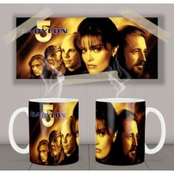 Babylon 5 Bruce Boxleitner Tracy Scoggins Mv Mug