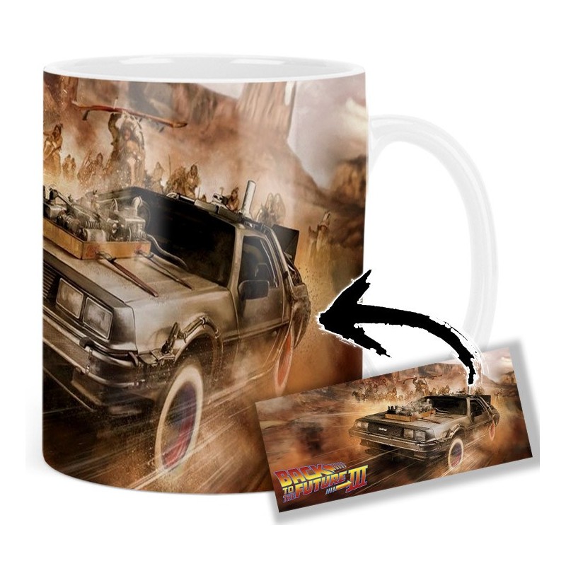 Back To The Future III Delorean Mv Mug