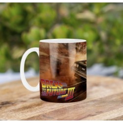 Back To The Future III Delorean Mv Mug