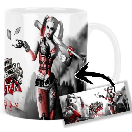 Batman Arkham City Harley Quinn Mv Mug