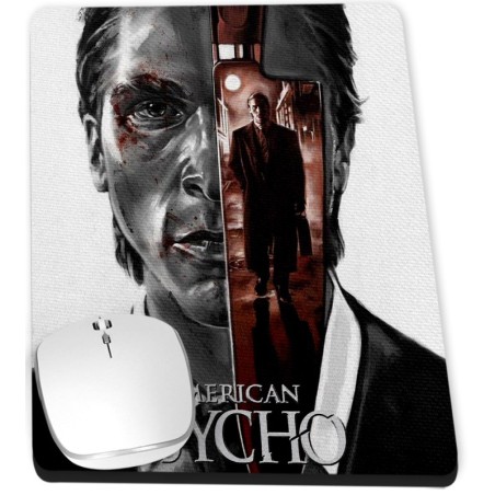 American Psycho Christian Bale Mt Tapis d'ordinateur
