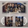 Battlestar Galactica Edward James Olmos Jamie Bamber Mv Tasse