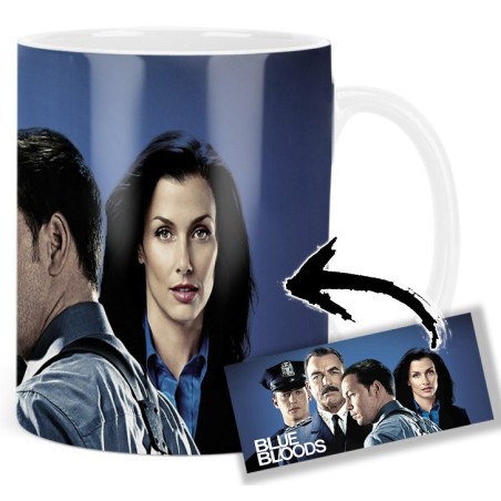 Blue Bloods Tom Selleck Donnie Wahlberg Will Estes Bridget Moynahan Mt Mug