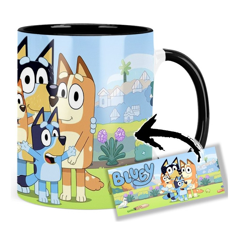 Bluey Bingo Bandit Chilli Mt Tasse