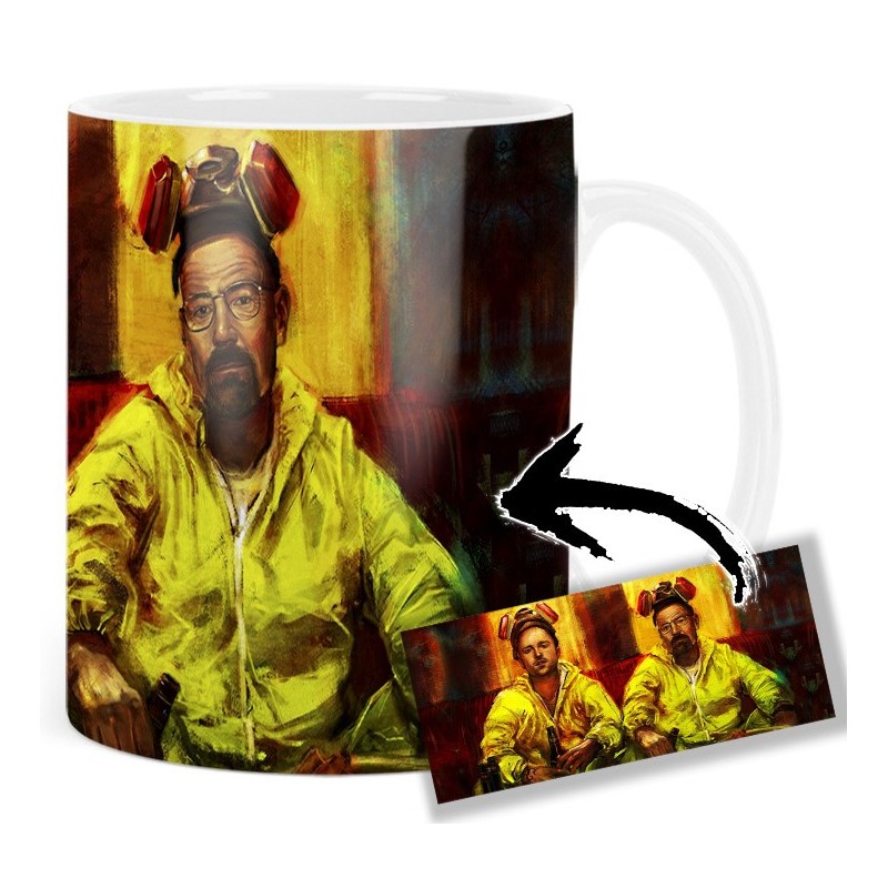 Breaking Bad Bryan Cranston Walter White Aaron Paul Jesse Pinkman C Mv Tazza