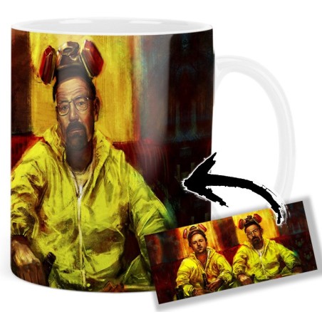 Breaking Bad Bryan Cranston Walter White Aaron Paul Jesse Pinkman C Mv Tazza