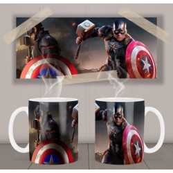 Captain America Chris Evans Mjölnir Mv Tasse
