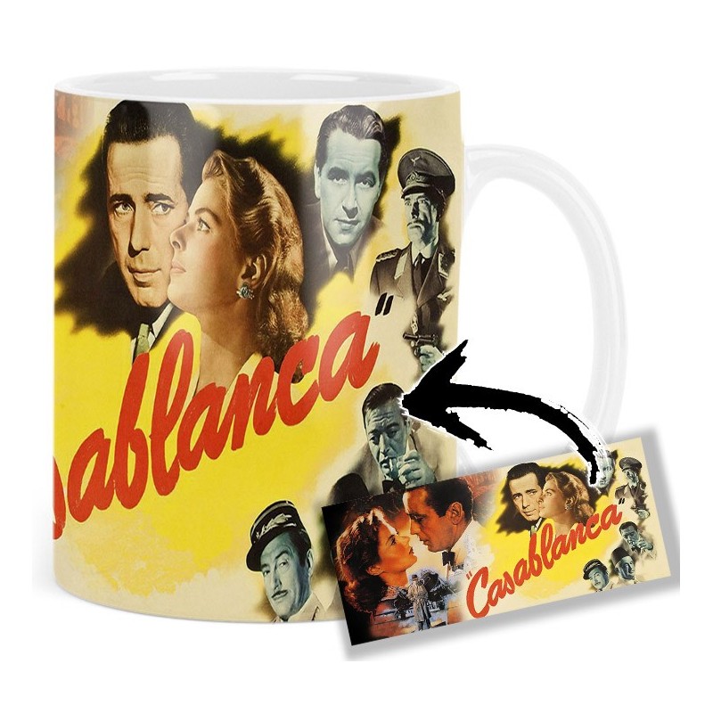Casablanca Humphrey Bogart Ingrid Bergman Mv Tasse
