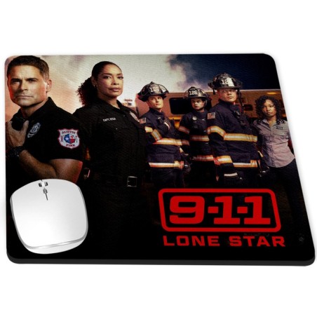 9-1-1 911 Lone Star Rob Lowe Gina Torres Mv Tappetini per Computer
