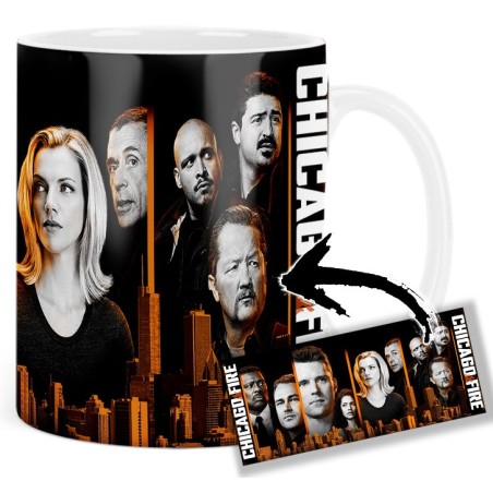 Chicago Fire Taylor Kinney Jesse Spencer Kara Killmer Mv Mug