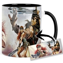 Conan Red Sonja Brigitte Nielsen Arnold Schwarzenegger Mt Tasse