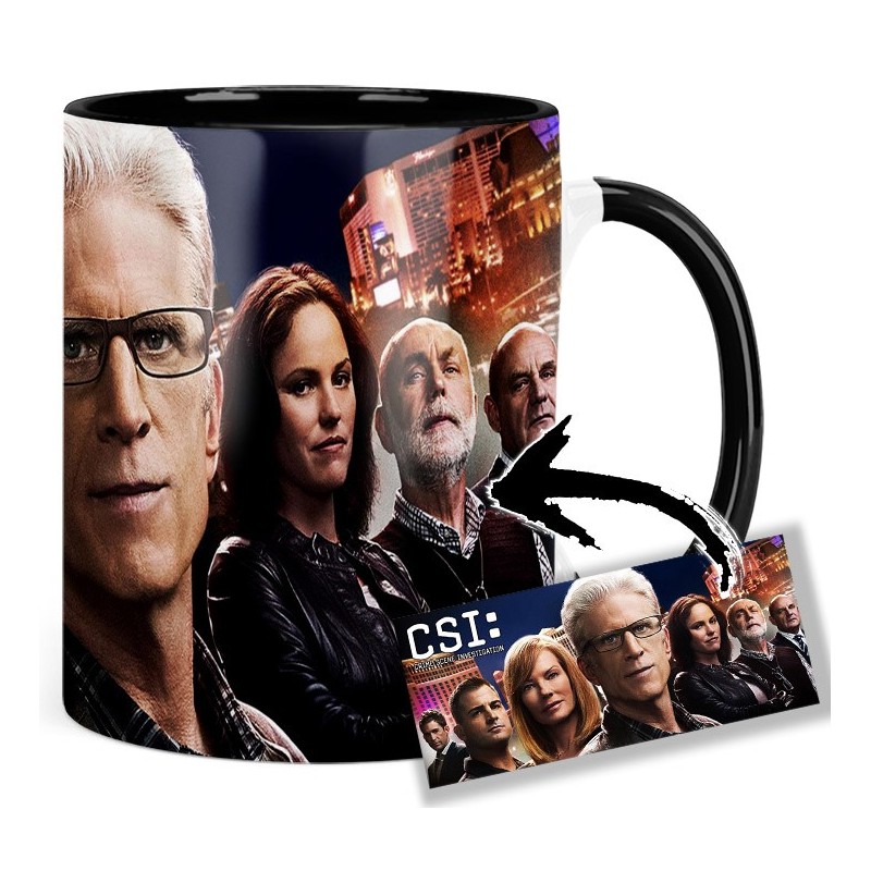 CSI Las Vegas Ted Danson Marg Helgenberger Mv Tasse