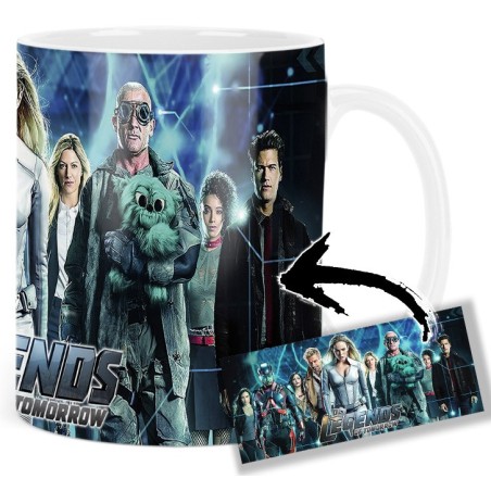 DCs Legends Of Tomorrow Caity Lotz Dominic Purcell Matt Ryan Brandon Routh Mv Mug