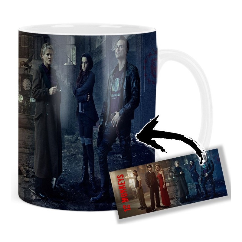 12 Monkeys Aaron Stanford Amanda Schull Emily Hampshire Mt Mug