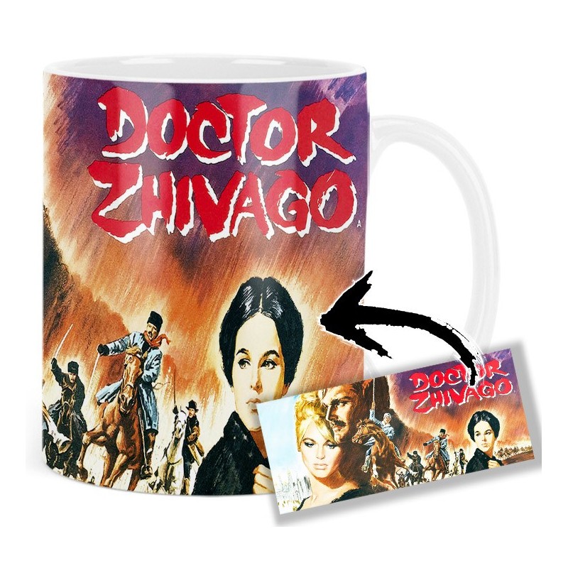 Doctor Zhivago Omar Sharif Julie Christie Mv Tasse