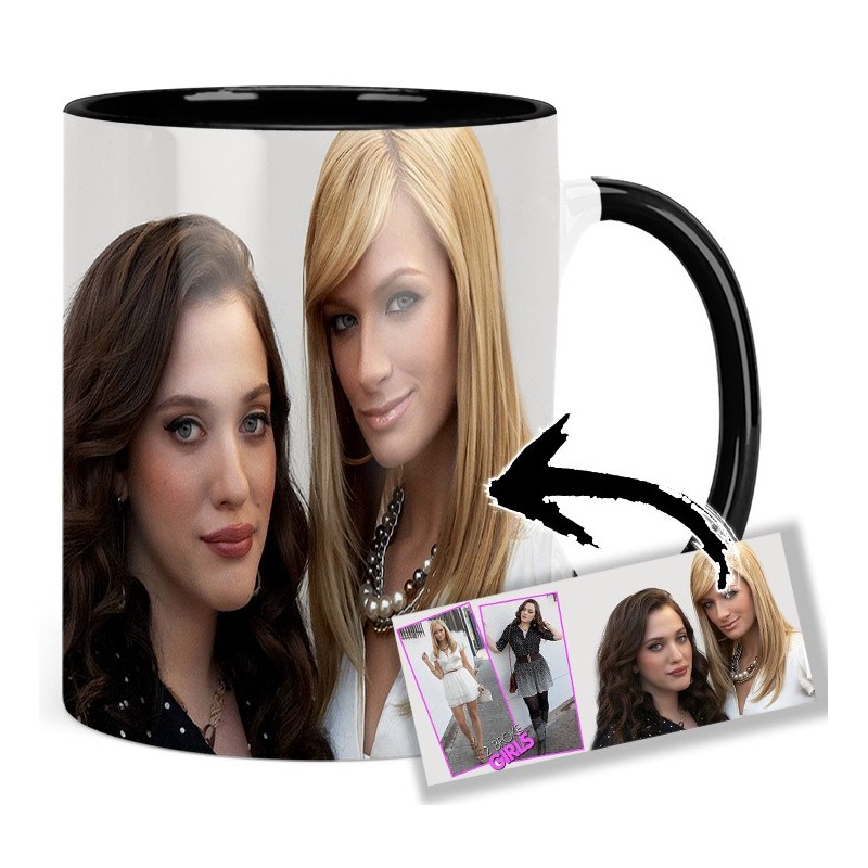 2 Broke Girls Kat Dennings Beth Behrs Mv Taza