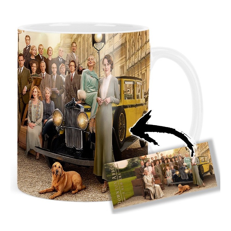 Downton Abbey A New Era Maggie Smith Hugh Bonneville Mv Tasse