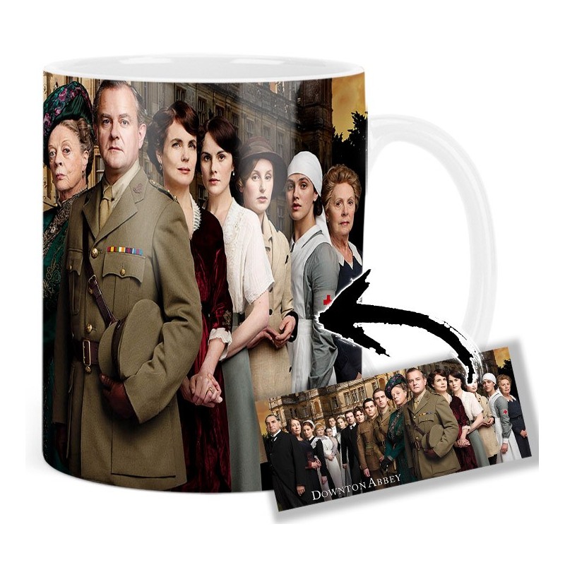 Downton Abbey Maggie Smith Hugh Bonneville Mv Mug