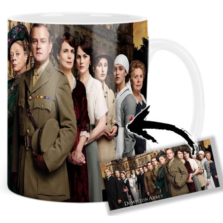 Downton Abbey Maggie Smith Hugh Bonneville Mv Mug