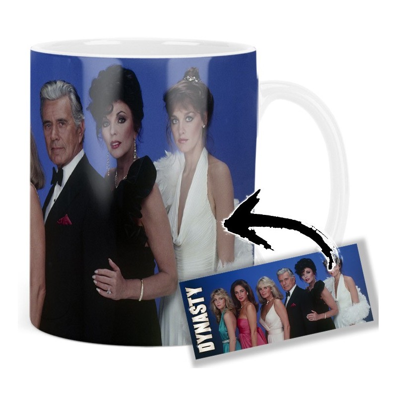Dynasty John Forsythe Linda Evans Joan Collins Mv Mug