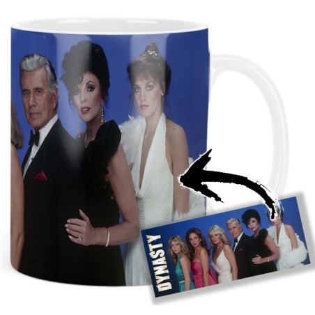 Dynasty John Forsythe Linda Evans Joan Collins Mv Mug
