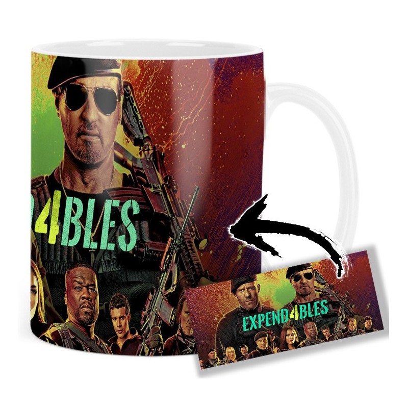Expend4bles The Expendables Sylvester Stallone Jason Statham Megan Fox Mv Tasse