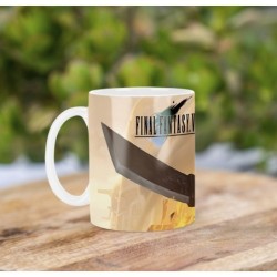Final Fantasy VII Cloud Strife Tifa Lockhart Mv Tasse
