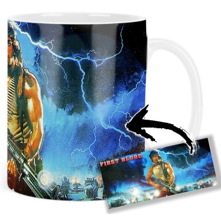 First Blood Rambo Sylvester Stallone Sly Mt Tasse